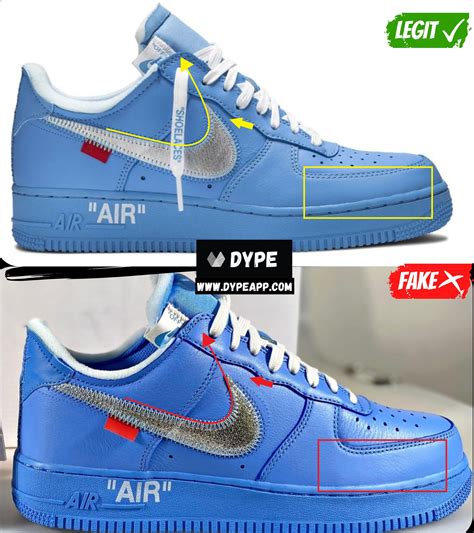 fake nike air force 1 off white blue|af1 off white blue price.